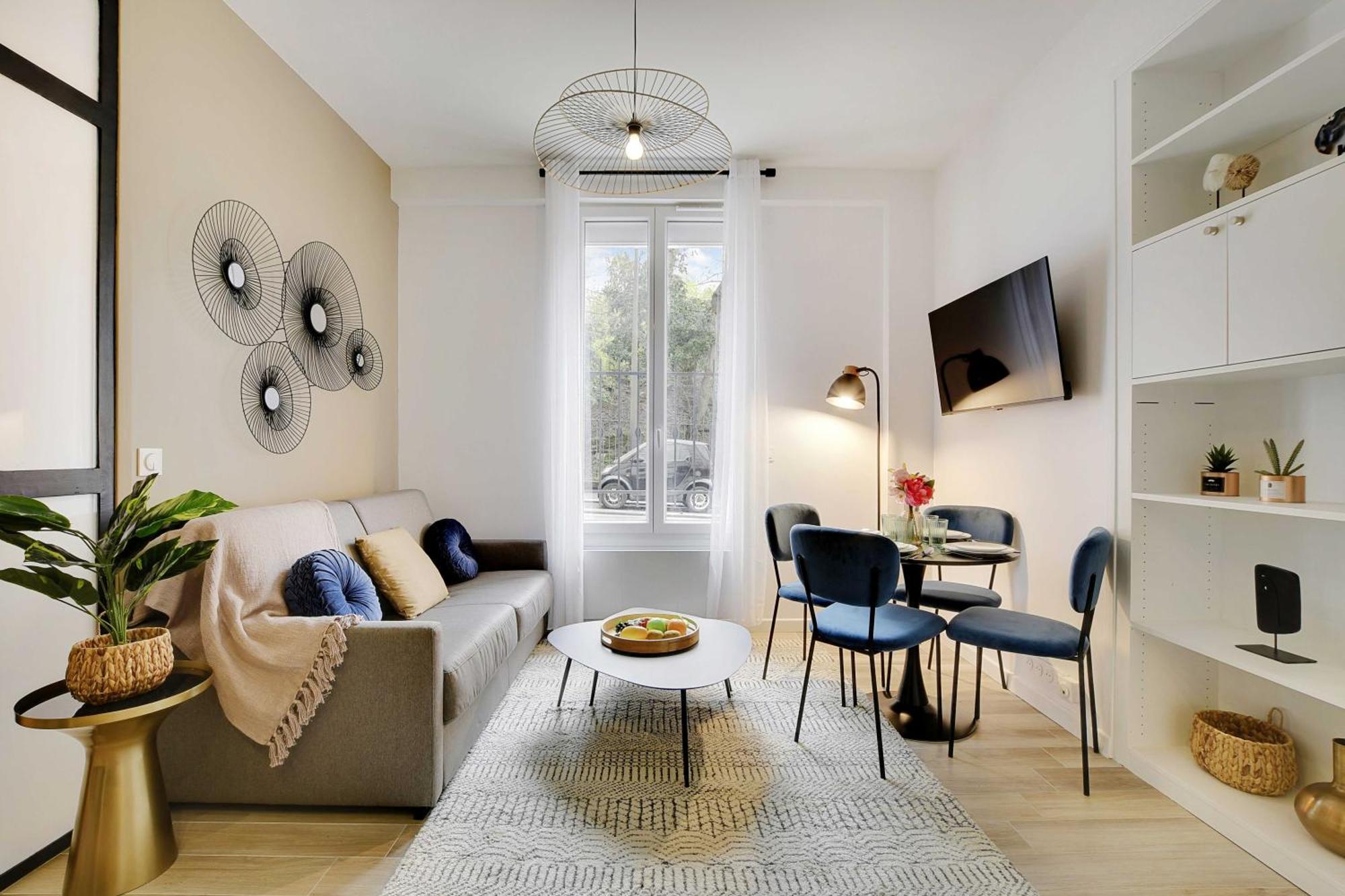 Lovely Apartment - 1Br-4P - Buttes-Chaumont Parijs Buitenkant foto
