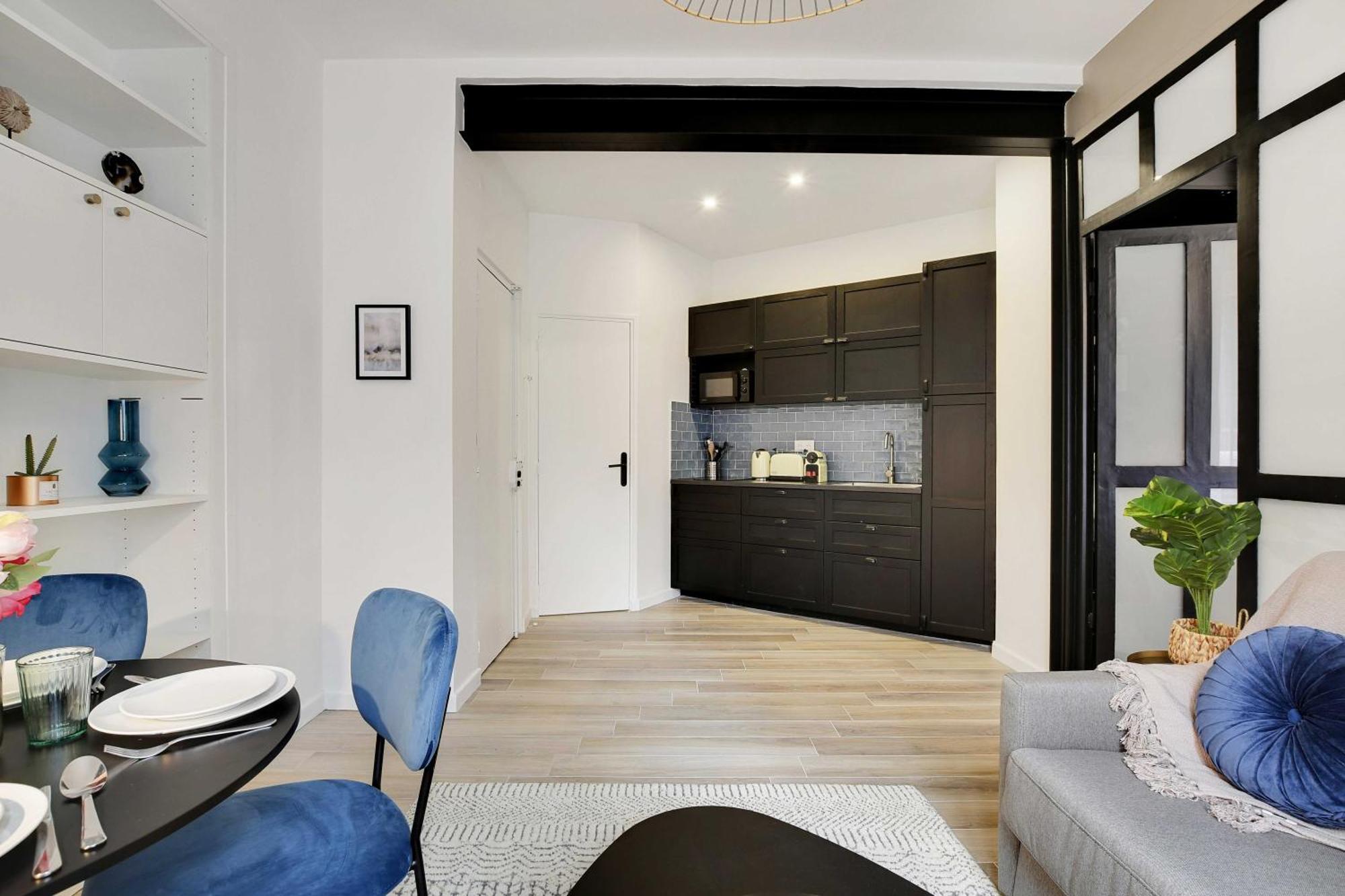 Lovely Apartment - 1Br-4P - Buttes-Chaumont Parijs Buitenkant foto