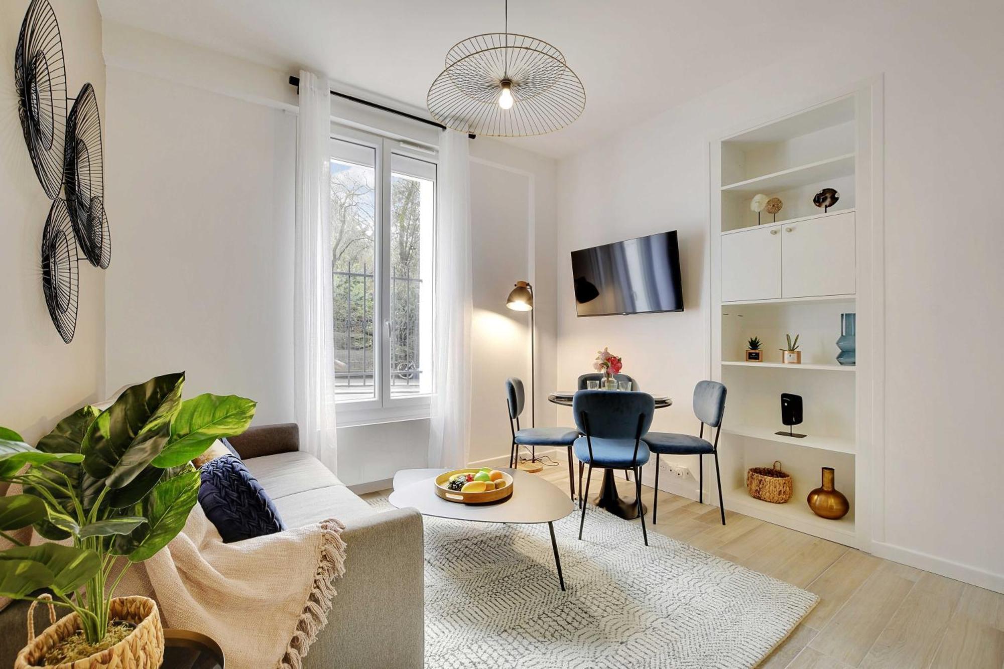 Lovely Apartment - 1Br-4P - Buttes-Chaumont Parijs Buitenkant foto